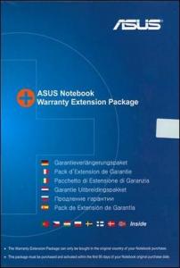 WARRANTY EXTENSION PACKAG 1 year for all models
