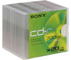 CD-R 700MB 48X slim case 20 buc