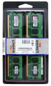 Memorie KINGSTON DDR2 2GB PC2-6400 KVR800D2N5K2/2G