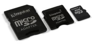 MicroSD 2GB cu 2 adaptoare