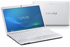 Notebook SONY VAIO VPCEH1M1E/W 4GB 500GB alb