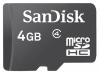 Card memorie SANDISK SD CARD MICRO 4GB SDHC