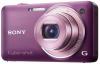 Camera digitala Sony WX5 Violet, 12.2MP, CMOS Exmor R, 5x opt, 2.8&quot; TFT LCD, HD Out, ISO3200, Smile Shutter, 32 MB