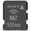 Card memorie sony memory stick micro 512mb adaptor