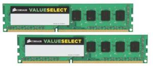 DDR3 8GB(4GBx2) 1333Mhz/9.9.9.24, Value CMV8GX3M2A1333C9, CORSAIR