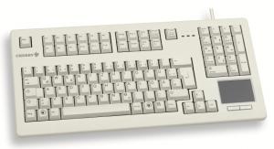 KB Cherry G80-11900LUMDE-0, 105 keys, touchboard, USB, gri deschis, layout in germana