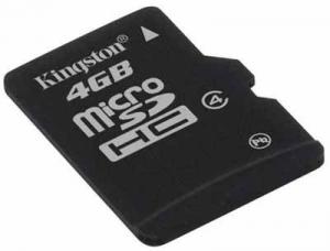MicroSD SDHC Clasa 4 4GB