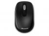 Mouse microsoft wireless mobile mouse 1000,  nano receiver usb,  black