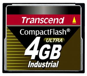Card memorie TRANSCEND Compact Flash Card 4GB Industrial High Speed UDMA100