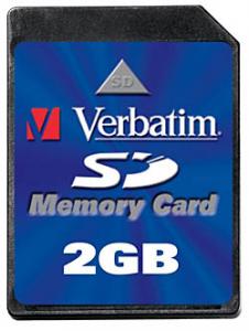 Card memorie VERBATIM Secure Digital 2GB
