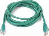 Mcab patch cable utp cat5e 0.5 green