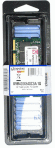 Memorie KINGSTON SODIMM DDR 1GB PC3200 KVR400X64SC3A/1G