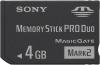 Memory Stick Pro Duo Mark2 4GB cu adaptor