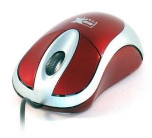 Mouse SERIOUX Trakker OP77 rosu - argintiu