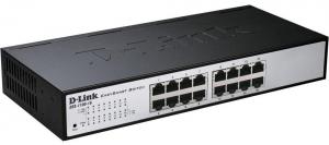 Switch D-Link DES-1100-16, EasySmart, 16*Lan, Auto MDI/ MDIX