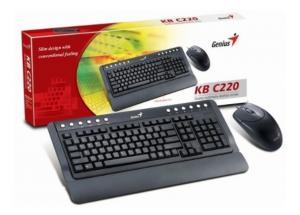 Kit tastatura + mouse GENIUS C220 black