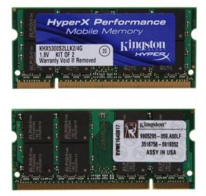 Memorie KINGSTON SODIMM DDR2 4GB PC5300 KHX5300S2LLK2/4G