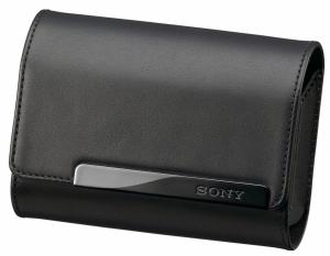 Geanta de transport pentru aparate foto SONY, piele naturala, neagra, Sony LCSHF.AE