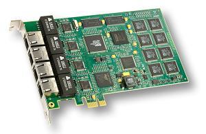 ISDN server adapter Dialogic Diva 4BRI-8, PCIex1, 4*RJ45, Win, Linux (306-341)