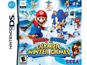 Mario and Sonic at the olympic Winter DS