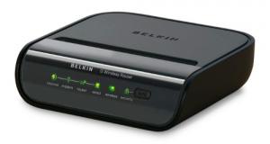 Router wireless 4 porturi 10/100, 802.11b/g, 54Mbps, F5D7234NV4-H, Belkin