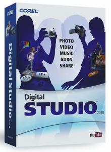 Digital Studio 2010 ENG Mini box (contine PaintShop Photo Express 2010, VideoStudio Express 2010, WinDVD Pro 2010)