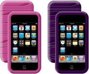 Huse pentru IPOD TOUCH 2G SILICONE SLEEVE, 2 buc/set, pink/purple, F8Z367EAPKP-2 Belkin