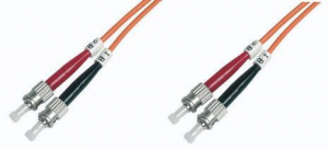 MCAB fibra optica duplex 1m ST-ST 50/125&#2013266101; M