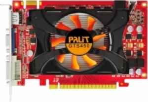 NVidia Palit GF GTS450 (783Mhz), PCIEx2.0, 1GB DDR3 (1400Mhz, 128bit), DVI/HDMI/VGA