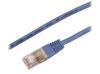 Patch cable sstp/pimf cat 6 3m bleu