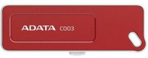 16GB USB 2.0 Drive,Classic C003,Extremely Slim,Retractable connector, Red ADATA