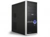 Case spire bergwind ii, otel, neagra, front usb &amp;