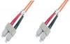 Mcab fibra optica duplex 1m sc-sc 50/125&#2013266101;
