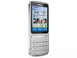 Telefon mobil NOKIA C3-01 Touch and Type Silver