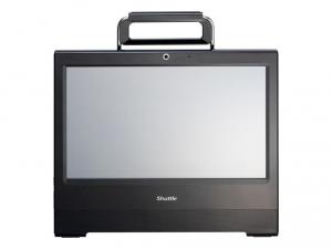 All-in-One PC Shuttle X50V2 PLUS black, 15.6&quot; Touchscreen/ATOM D525 NM10/2*DDR3/2.5&quot; HDD sATA2/WLAN/Webcam/Boxe 2*2W