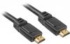 Cablu sharkoon pure high speed hdmi with ethernet 3m