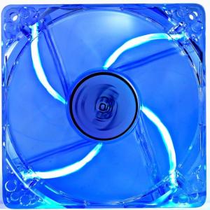 Cooler DeepCool Carcasa, Hydro Bearing, blue LED, dimensiuni 120X120X25mm, Fan Speed 1300 RPM