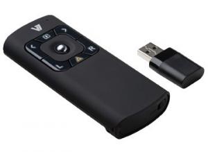 Wireless Presenter, Laser Pointer, 2.4GHz, functie mouse, USB, V7 (MP2S01-2E)