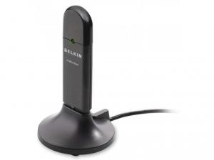 Adaptor USB Wireless N cu stand, Belkin F5D8053ED