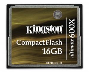 COMPACT FLASH CARD 16GB Kingston Ultimate 600X, Data Recovery Software, CF/16GB-U3