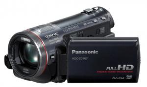 Camera video PANASONIC HDC-SD707EGk negru