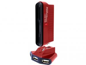 Card reader + HUB USB 4 porturi (CMP-CARDRWHUB01-MIC)