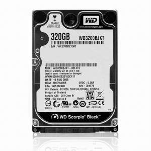 HDD WESTERN  DIGITAL Scorpio Black 320GB SATA 16MB