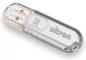 Pen flash 32GB, USB 2.0, argintiu, Ultron (79352)