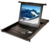 Rack console lcd 17&quot;, integrated kvm switches, ps/2 &amp; usb,