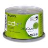 Sony cd-r 48x, 700mb/80min, printabil inkjet, set cu 50buc, bulk