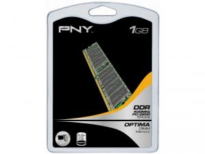 DDR 1GB, PC3200 400MHz, PNY