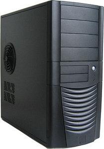 Carcasa PNL-TEC Compucase 6AR1B black,  midi ATX, 2*USB2.0/1*Audio