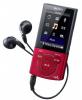 Media Player Sony 16GB Portable NWZE445, 2&quot; LCD/FM Tunner/AAC/MP3/WMA/JPG/WMV/AVC/MP4/USB/Red