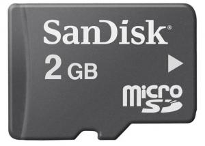 MicroSD 2GB